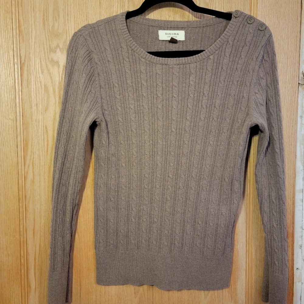 Women's M Brown Sonoma Sweater